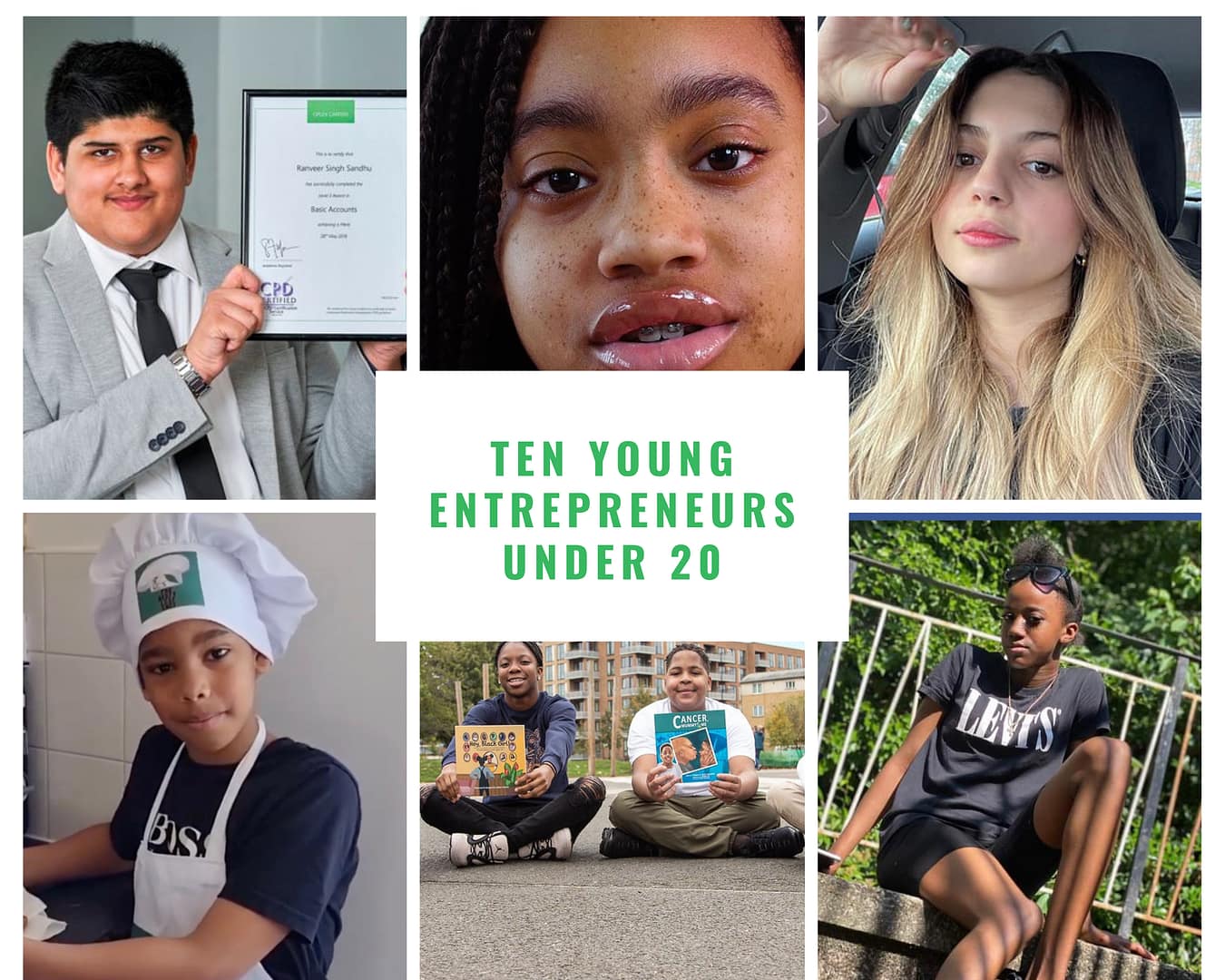 Read more about the article Ten Young Entrepreneurs under 20