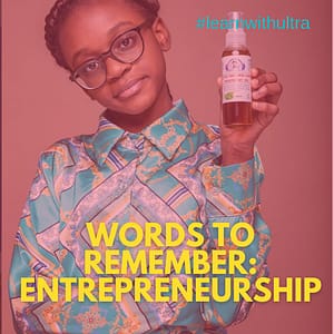 Words to Remember: Entrepreneurship