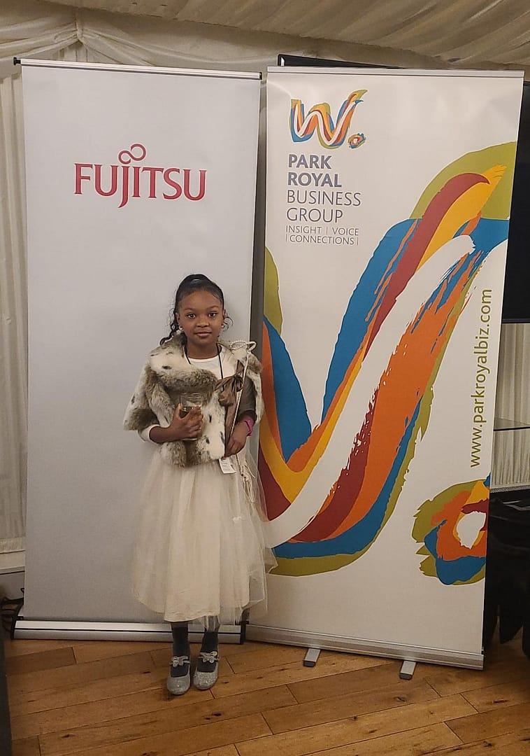 Read more about the article Ultra kidpreneur Precisa shines at West London Business Awards reception!